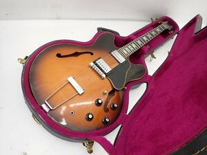 [ Vintage goods * string replaced ]GIBSON USA Gibson semi akoES-335TD KARAMAZOO 1977 year made hard case attaching delivery / coming to a store pickup possible - 6E222-2