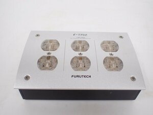 FURUTECH e-TP60 6口電源タップ フルテック オーディオアクセサリー △ 6E4A9-13