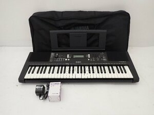 【良品】YAMAHA ヤマハ 電子キーボード PSR-E363 2019年製 ソフトケース/譜面立て付 ∽ 6E254-10