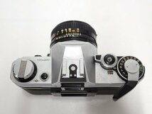 CANON AE-1 + FD 50mm F1.8 S.C. キヤノン フィルム一眼レフカメラ レンズ付 ∬ 6E35D-32_画像4