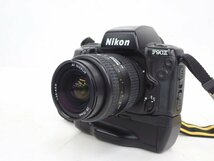 NIKON F90X フィルム一眼レフカメラ/ NIKKOR AF 28-70mm 3.5-4.5 D 標準ズームレンズ/ MB-10 バッテリーパック付 △ 6E4A5-25_画像3