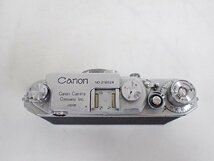 Canon キャノン IIF改 レンジファインダー ボディ Leitz Elmar F3.5 5cm レンズ ∴ 6E4B6-1_画像4