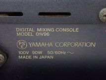 YAMAHA ヤマハ 16ch デジタルミキシングコンソール デジタルミキサー O1V96 ADATカード MY16-AT搭載 ハードケース付 □ 6E4C8-1_画像5