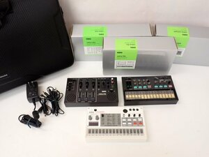KORG Korg digital FM synthesizer Volca FM/ digital sampler Volca Sample/ analog mixer Volca mix 3 point set * 6E29A-16