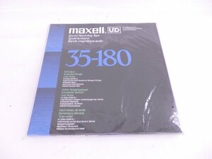  unopened goods maxell/mak cell open reel tape UD 35-180 (N) 10 number 1 pcs * 6E34C-8