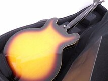 【兵庫県来店引取限定品】Epiphone/エピフォン セミアコースティックギター CASINO VS 2018年製 セミハードケース付 セミアコ ◆ 6E4D8-1_画像3