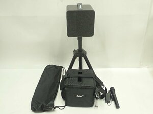 Belcat ベルキャット BWPA-40W ワイヤレスポータブルPAセット ワイヤレスマイク/スタンド/ケース付き ¶ 6E382-1