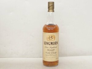 【未開栓・古酒】 LONGMORE 15年 旧ボトル 750ml 43% ロングモーン スコッチ ウイスキー ▽ 6DF7B-40