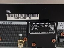 Marantz マランツ ネットワークオーディオプレーヤー NA6005 2015年製 リモコン付 ∽ 6E403-5_画像5