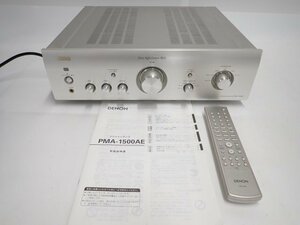 DENON PMA-1500AE Denon ten on pre-main amplifier Inte gray tedo amplifier remote control / instructions attaching operation goods % 6E70A-1