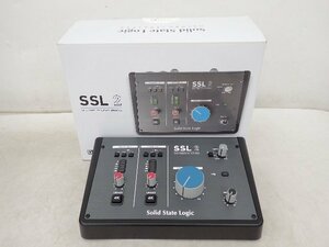 SSL/Solid State Logic USB аудио интерфейс SSL2 изначальный с коробкой solid состояние logic v 6DED7-1