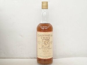 【未開栓・古酒】GORDON & MACPHAIL CONNOISSEURS CHOICE CAOL ILA 1977 750ml 40% コニサーズチョイス カリラ ▽ 6DF7B-31