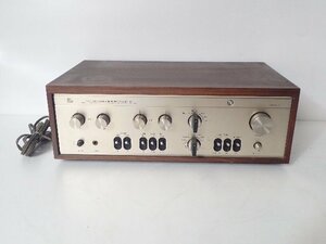LUXMAN Luxman pre-main amplifier L-504 * 6E56B-1