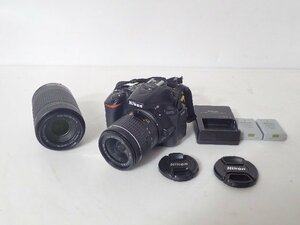 Nikon ニコン デジタル一眼レフカメラ D5600 ダブルズームキット ★ 6E64D-1