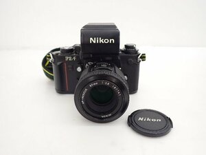 Nikon ニコン F3AF フィルム一眼レフカメラ+レンズ Ai-S AF-NIKKOR 80mm F2.8+AFファインダー DX-1付 ∽ 6E64F-1