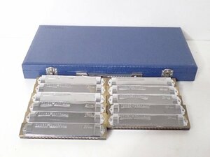 TOMBO dragonfly harmonica BAND Deluxe 11 pcs set (Cm/Cm#/Dm/Em 2 ps /F/F#/A#/ANm/Am#/LDm#) storage case attaching * 6E117-8