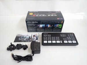 Blackmagic Design ブラックマジック デザイン ATEM Mini Pro スイッチャー 元箱付 ∴ 6E507-1