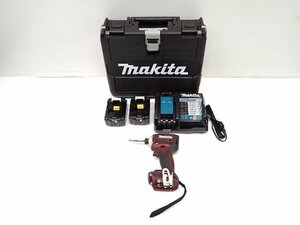 makita マキタ 18V充電式インパクトドライバ TD172DGX 18V 6.0Ahバッテリーx2/充電器/ケース付 ∩ 6E6B5-1
