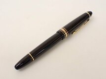 MONTBLANC モンブラン 万年筆 MEISTERSTUCK ペン先 4810 14K 585 F 吸入式 マイスターシュテュック □ 6E580-1_画像2