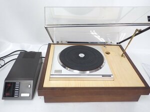 Technics SP-10MK3 レコードプレーヤー/ターンテーブル 専用電源/木製キャビネット付き 松下電器 テクニクス オーディオ △ 6E65E-1