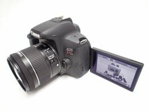 良品 CANON EOS Kiss X10i EF-S 18-55 IS STM/EF-S 55-250 IS STM ダブルズームキット キヤノン デジタル一眼レフカメラ ∬ 6E3F3-1_画像2