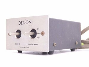 DENON/デノン MCカートリッジ用昇圧トランス AU-320 デンオン ◆ 6E592-4