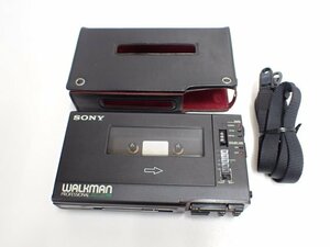 SONY WM-D6 WALKMAN ソニー カセットウォークマン ポータブルカセットデッキ 録音再生可 動作可 ∬ 6E770-3