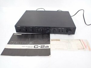 YAMAHA C-2a контроль усилитель / предусилитель Yamaha инструкция имеется аудио ^ 6E741-4