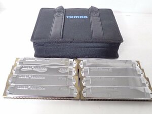 TOMBO dragonfly harmonica BAND Deluxe 4ps.@(G#/Gm 2 ps /Gm#),Premium 21 4ps.@(C/Fm#/G#/Am#) total 8 pcs set * 6E117-34