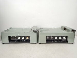 SIEMENS 映写機アンプ/モノラルパワーアンプ 2000シリーズ Sf V6.4 ペア ジャンク品 シーメンス ▽ 6E5A4-1