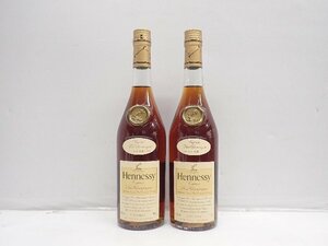 【古酒・未開栓】 HENNESSY VSOP Fine Champagne ヘネシー 700ｍｌ 40% 2本セット コニャック ブランデー ∩ 6E85F-13