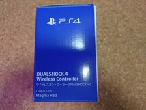 【新品未開封】SONY PS4 ワイヤレスコントローラー CUH-ZCT2J 11 マグマレッド_画像5