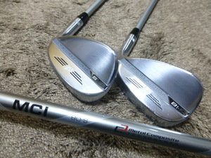 タイトリストボーケイ・VOKEY SM8●MCI 80S●50°54°58°ウェッジ3本セット美品！