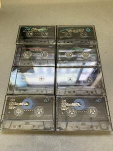 中古 カセットテープ TDK CDing METAL 8本セット