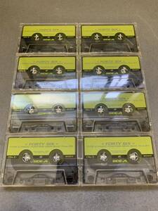 中古 カセットテープ ソニー SONY CDixII 8本セット 記録媒体 送料込