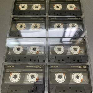 中古 カセットテープ DENON デノン HD 8本セット