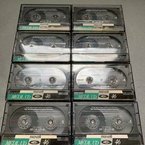 中古 カセットテープ maxell マクセル METAL UD メタル 8本セット