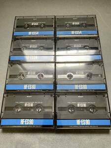 中古 カセットテープ ソニー SONY HF-ES 8本セット 記録媒体