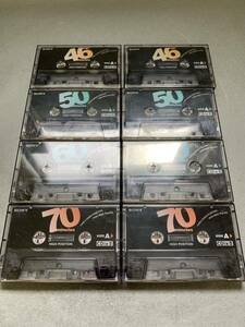 中古 カセットテープ ソニー SONY CDixII 8本セット 記録媒体