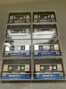 中古 カセットテープ maxell マクセル UDI 8本セット 送料込み