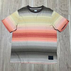 ★送料360円★Paul Smith ポールスミス 半袖 Tシャツ 総柄 カットソー メンズ サイズL 綿100% コットン R-5953