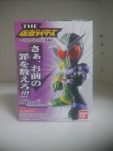 箱未開封 痛みあり THE仮面ライダーズ 仮面ライダーW サイクロンジョーカー ポージングver.