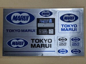 東京マルイ メタリックステッカー TOKYO MARUI 