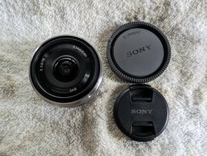  Sony SONY E 16mm F2.8 single burnt point lens SEL16F28 beautiful goods 