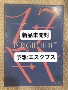 SEVENTEEN セブチ 17 IS RIGHT HERE DEAR盤 新品未開封 エスクプス