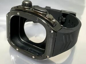 B★アップルウォッチバンド ラバーベルト カバー　Apple Watch ケース 49mm ウルトラultra スポーツ