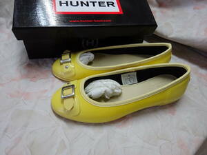 ★新品　HUNTER ハンター　レインパンプス BUC 24 cm　HA12