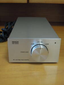 [ used ]DENON Denon | HA-500 MC cartridge for head amplifier 