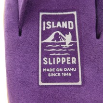 【未使用】アイランドスリッパ ISLAND SLIPPER スエード トングサンダル パープル【サイズ9】_画像7