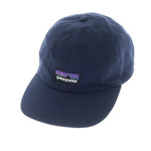 【中古】パタゴニア patagonia コットン キャップ ネイビー【サイズALL】